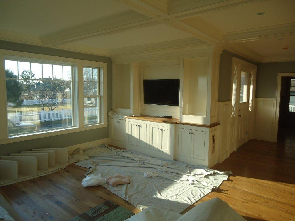 Scituate Painted built-in.