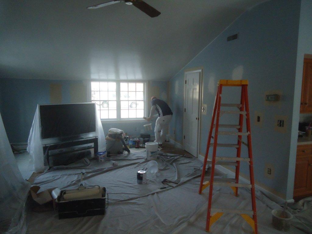 Scituate family room- before.